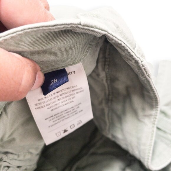 Citizens of Humanity Delena Cargo Green SZ 28 Pockets Baggy Utility Style Nova - Picture 16 of 16